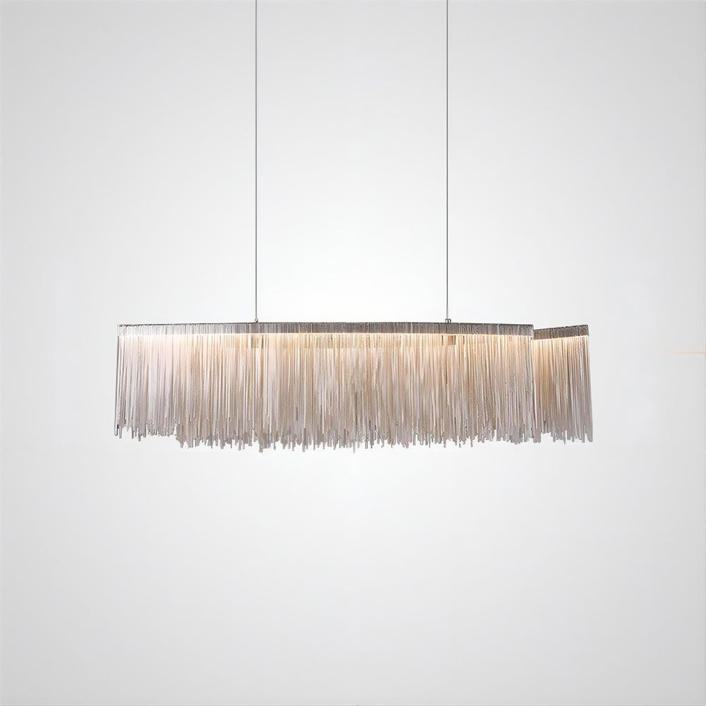 CONCORDIA Linear Chandelier by Lampadom - close-up