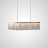 CONCORDIA Linear Chandelier by Lampadom - close-up