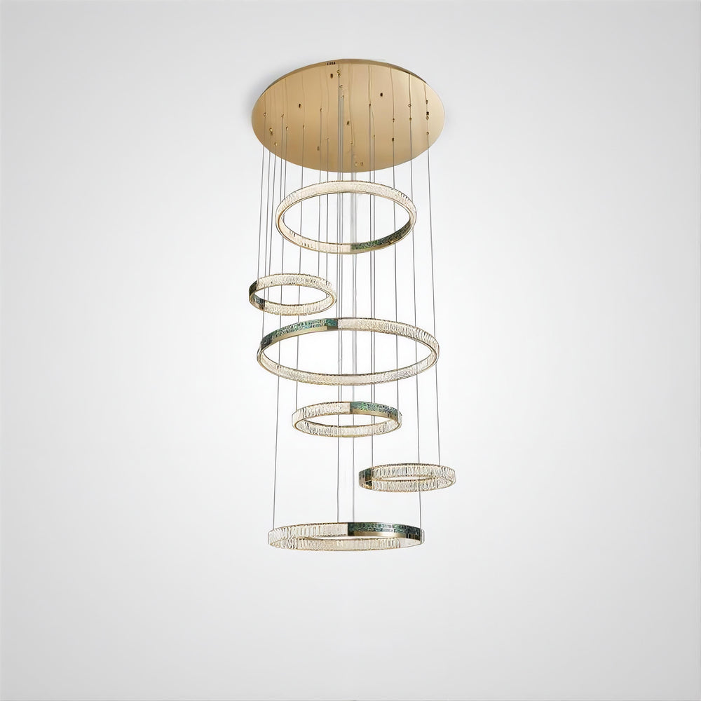 CANTATA Ring Chandelier by Lampadom - view 3
