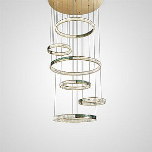 CANTATA Ring Chandelier by Lampadom