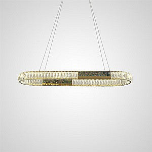 CANTATA Linear Chandelier by Lampadom