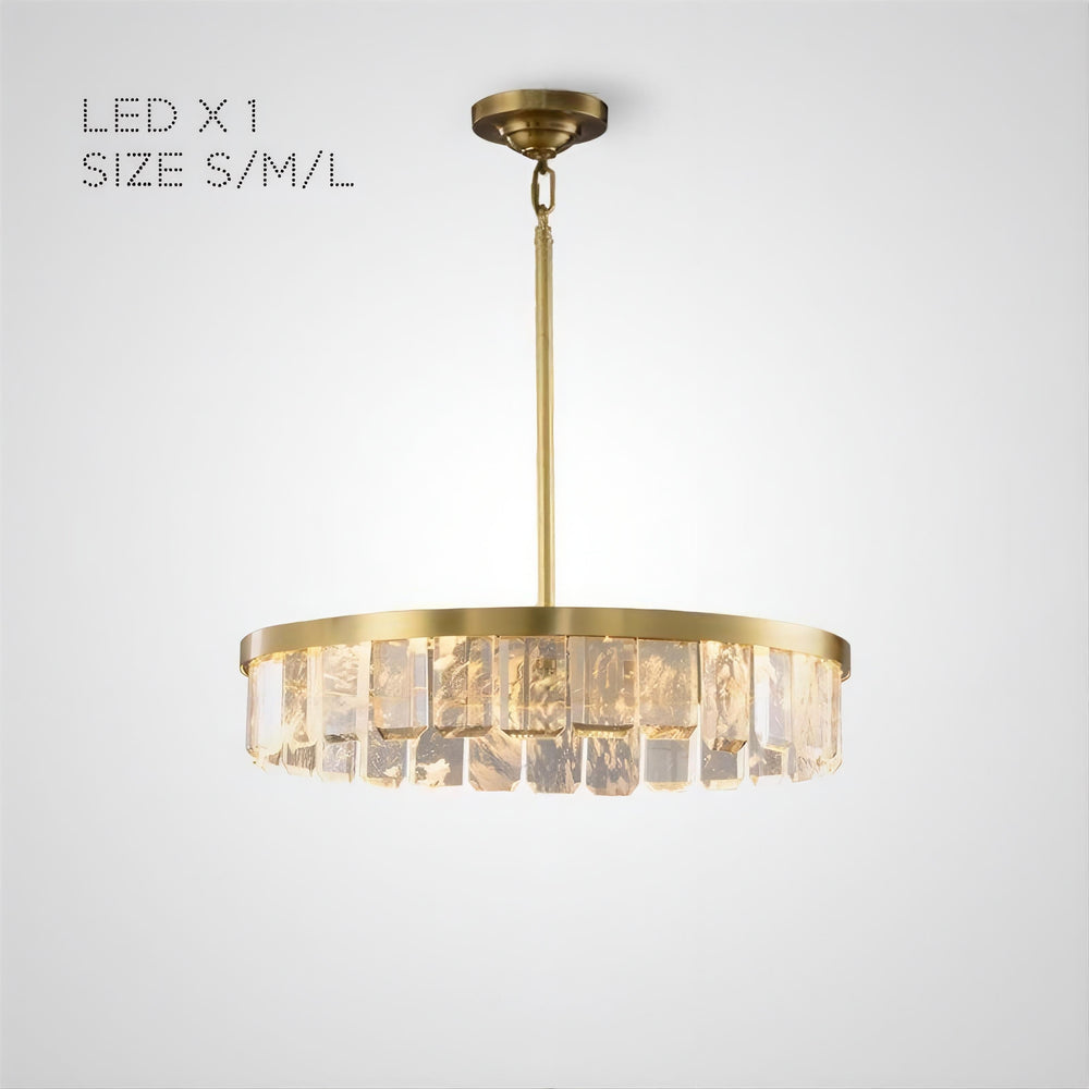 CAPELLA Ring Chandelier by Lampadom - scale reference