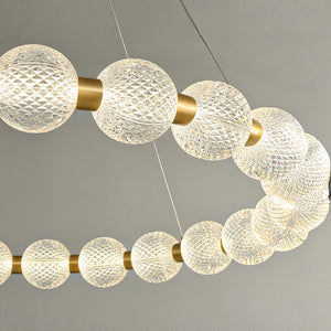 CARA Ring Chandelier by Lampadom