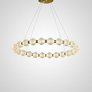 CARA Ring Chandelier by Lampadom