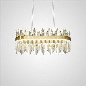 CARDIS Linear Chandelier by Lampadom