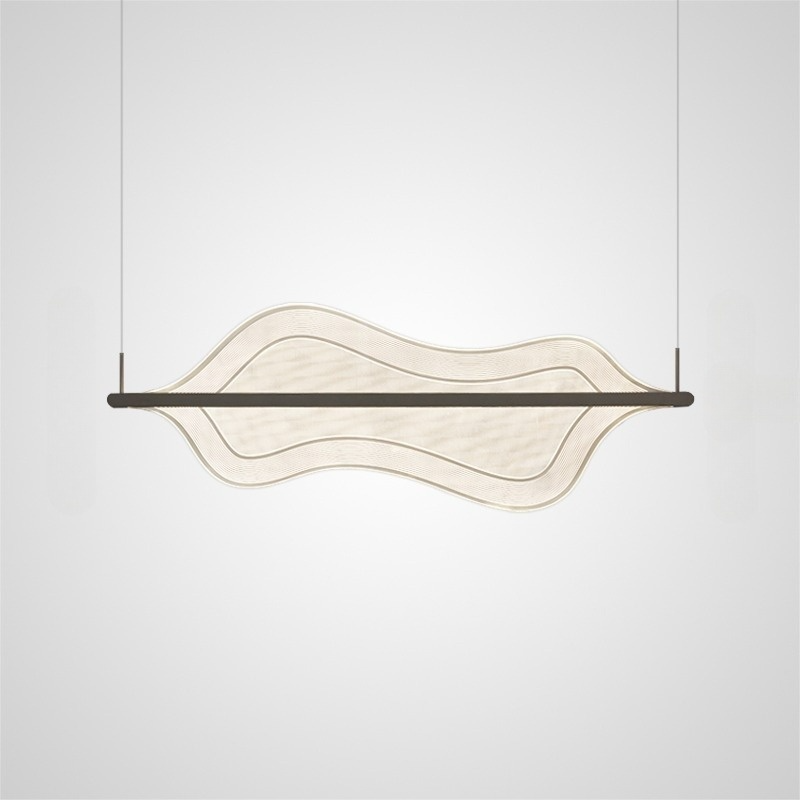 CARLANTON  Linear Chandelier by Lampadom - view 4