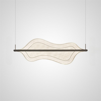 CARLANTON  Linear Chandelier by Lampadom - view 4