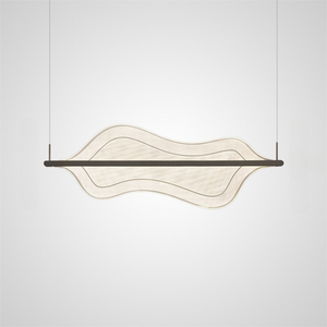 CARLANTON  Linear Chandelier by Lampadom - view 4
