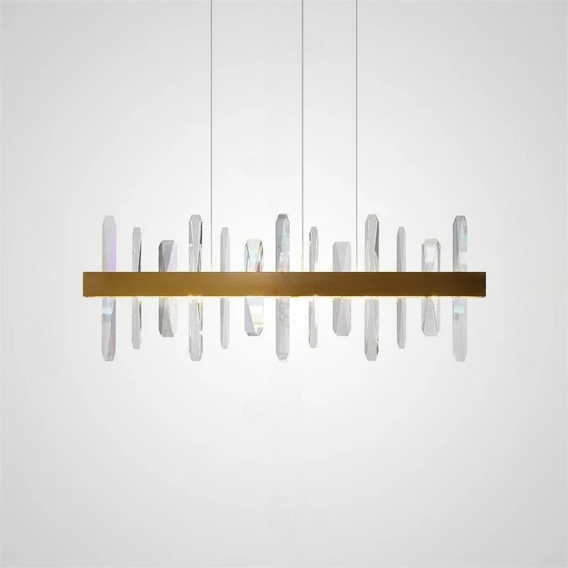 CAROLA Linear Chandelier by Lampadom - view 10