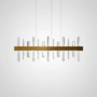 CAROLA Linear Chandelier by Lampadom - view 10