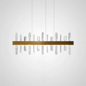 CAROLA Linear Chandelier by Lampadom