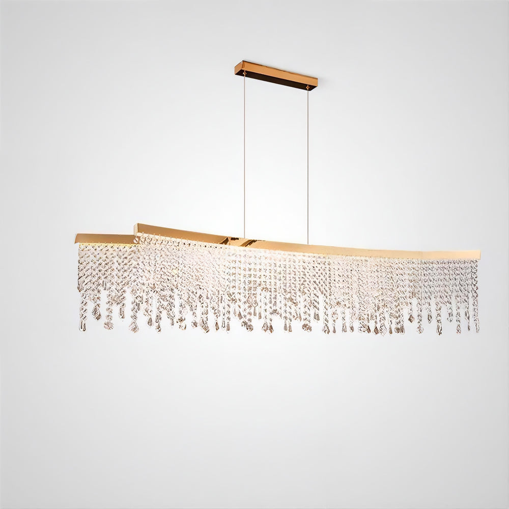 CASSANDRA Linear Chandelier by Lampadom - view 14