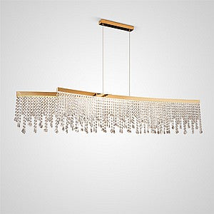CASSANDRA Linear Chandelier by Lampadom