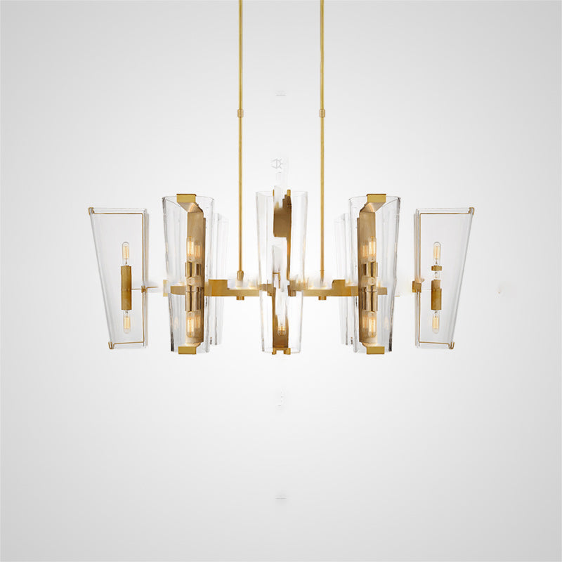 CATLIN Linear Chandelier by Lampadom - detail view
