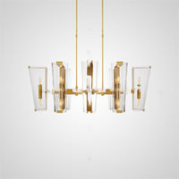 CATLIN Linear Chandelier by Lampadom - detail view
