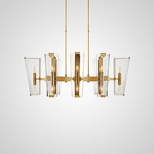 CATLIN Linear Chandelier by Lampadom