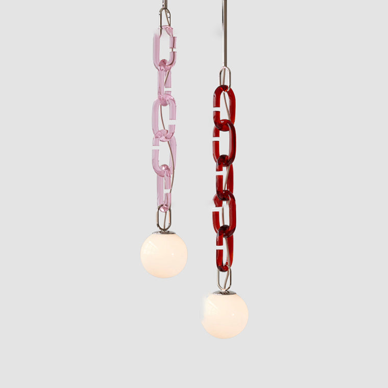 CHAIN Pendant by Lampadom - angle view