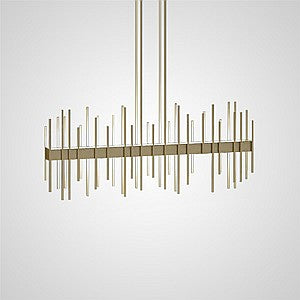 CHIEF Linear Chandelier by Lampadom