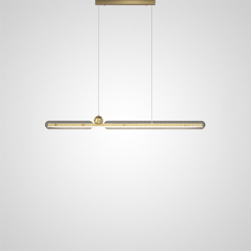 CHIFFA B Linear Chandelier by Lampadom - view 13