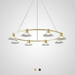 CICLA R Ring Chandelier by Lampadom