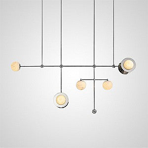 CLAUDIO Linear Chandelier by Lampadom