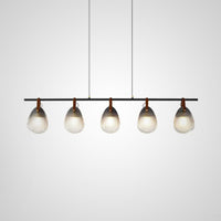 CONCH Linear Chandelier by Lampadom - view 14