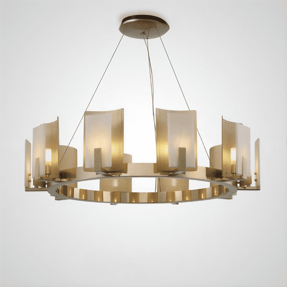 CONRAD R Ring Chandelier by Lampadom - view 9