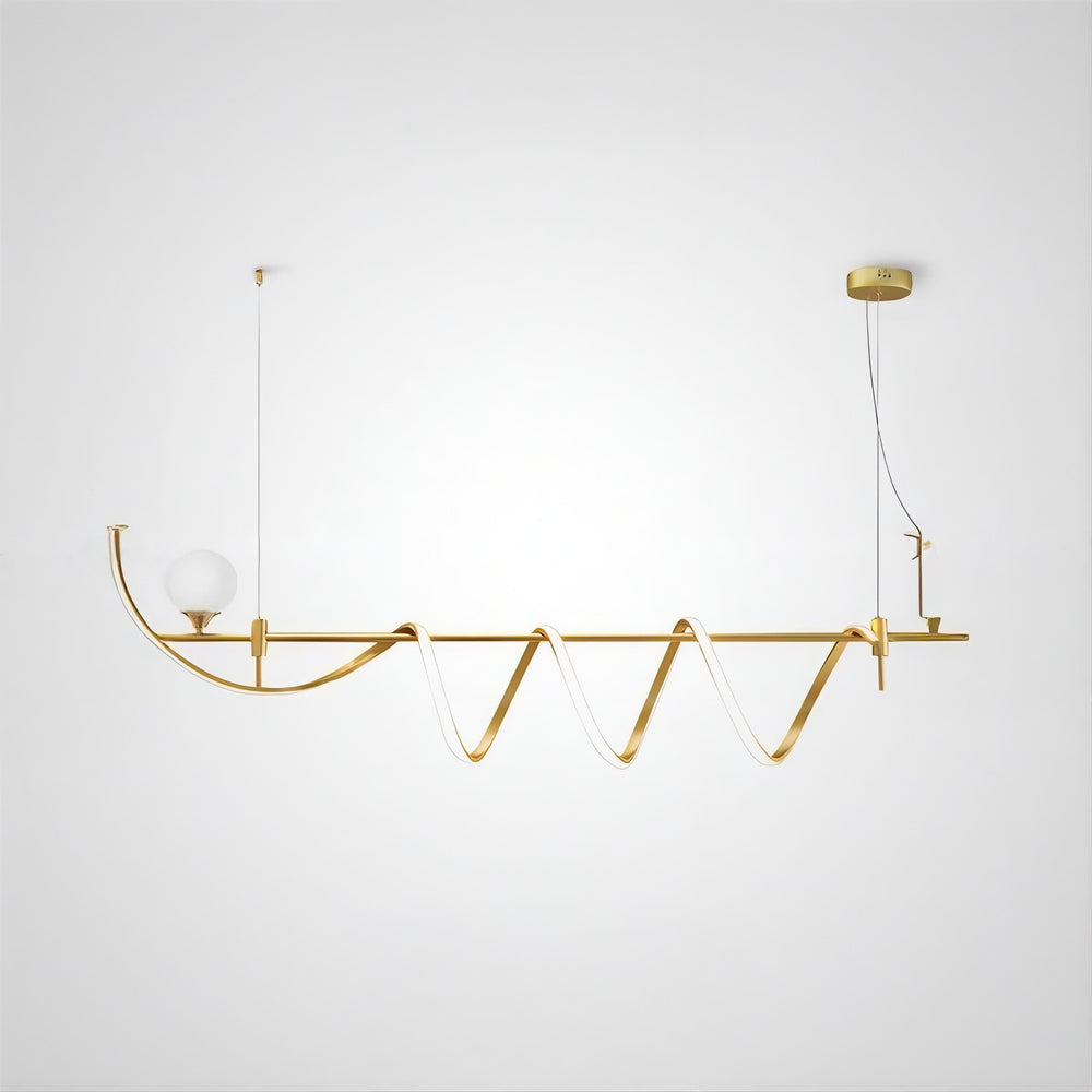 COURT Linear Chandelier by Lampadom - view 13