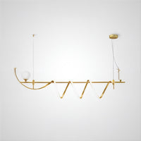 COURT Linear Chandelier by Lampadom - view 13