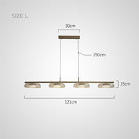 CRISPIN L Linear Chandelier