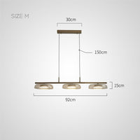 CRISPIN L Linear Chandelier