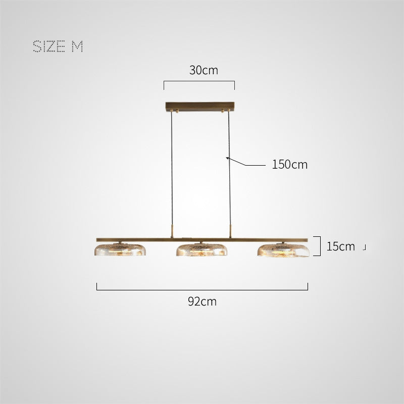 CRISPIN L Linear Chandelier