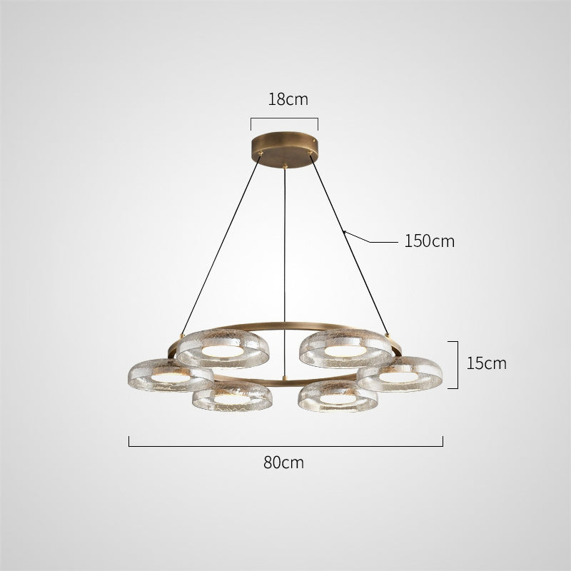 CRISPIN R Ring Chandelier by Lampadom - ambient shot