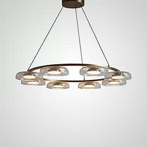 CRISPIN R Ring Chandelier by Lampadom