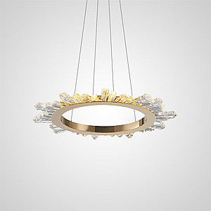CRISSY Ring Chandelier by Lampadom