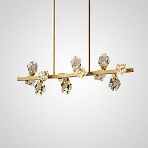 CRISTEL L. Linear Chandelier by Lampadom