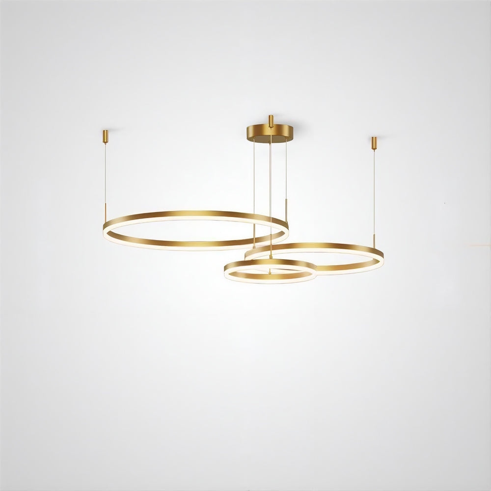 CRUISE LUX Ring Chandelier by Lampadom - close-up