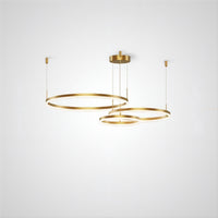 CRUISE LUX Ring Chandelier by Lampadom - close-up
