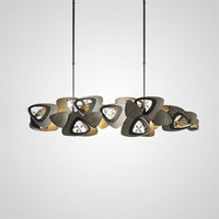 DAGMAR Linear Chandelier by Lampadom - view 22