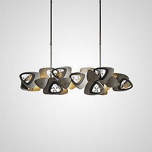 DAGMAR Linear Chandelier by Lampadom