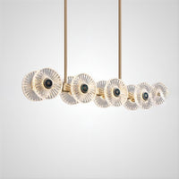 DAMIANA Linear Chandelier by Lampadom - view 11