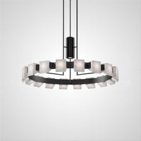 DANIA Ring Chandelier by Lampadom - angle view