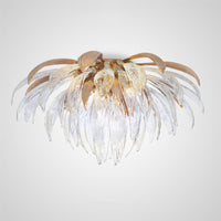 DANTE C Ceiling Chandelier Chandelier in Crystal by Lampadom - room setting