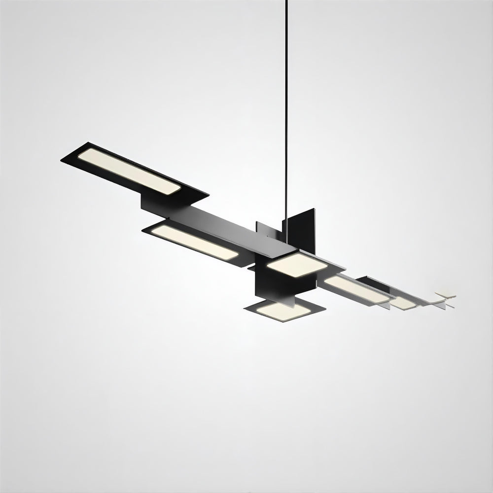 DEGAS Linear Chandelier by Lampadom - ambient shot