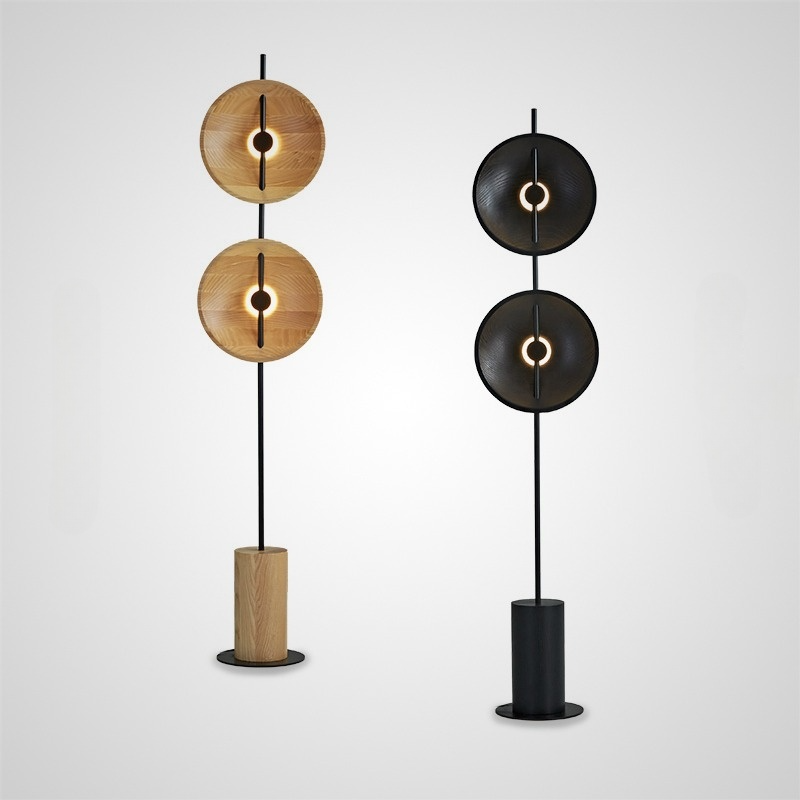 DELANO WOOD Floor Lamp by Lampadom - view 14