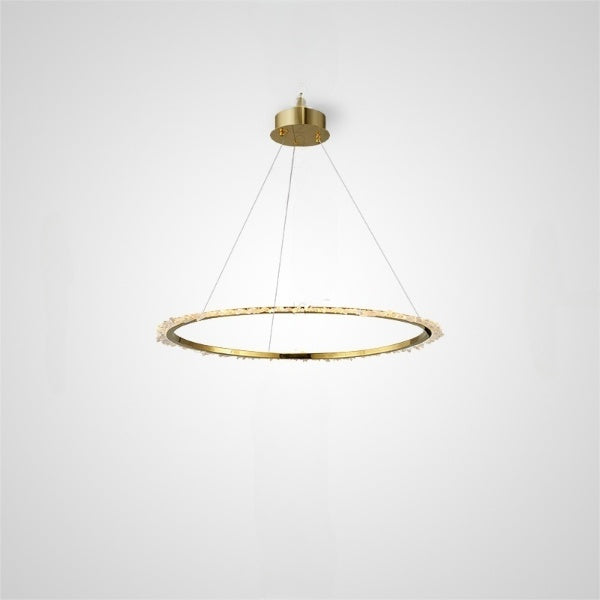 DEODORA Ring Chandelier by Lampadom - close-up