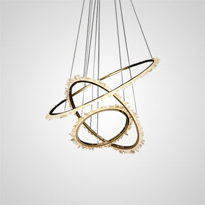 DEODORA LUX Ring Chandelier by Lampadom - view 6