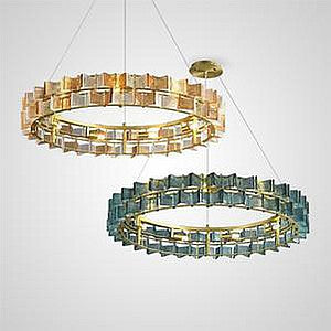 DEXTER Ring Chandelier by Lampadom