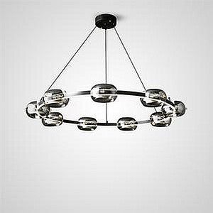 DILAN Ring Chandelier by Lampadom
