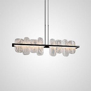 DIONIS Linear Chandelier by Lampadom